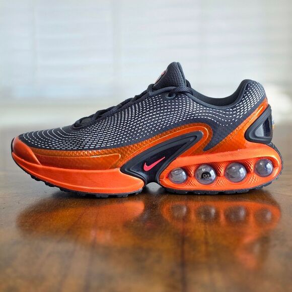 Nike Air Max DN QS Dark Smoke Grey Salsa Red Limited Edition 10.5 New HJ6695-001 - Picture 7 of 16